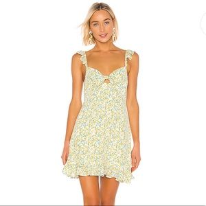 ASTR the Label Marla Dress in Lemon Drop